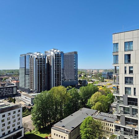 קטוביץ 15 Pietro Sokolska 30 Towers Apartments - New- Lux- Parking- Sauna- Gym- And Good View From 15Th Floor מראה חיצוני תמונה